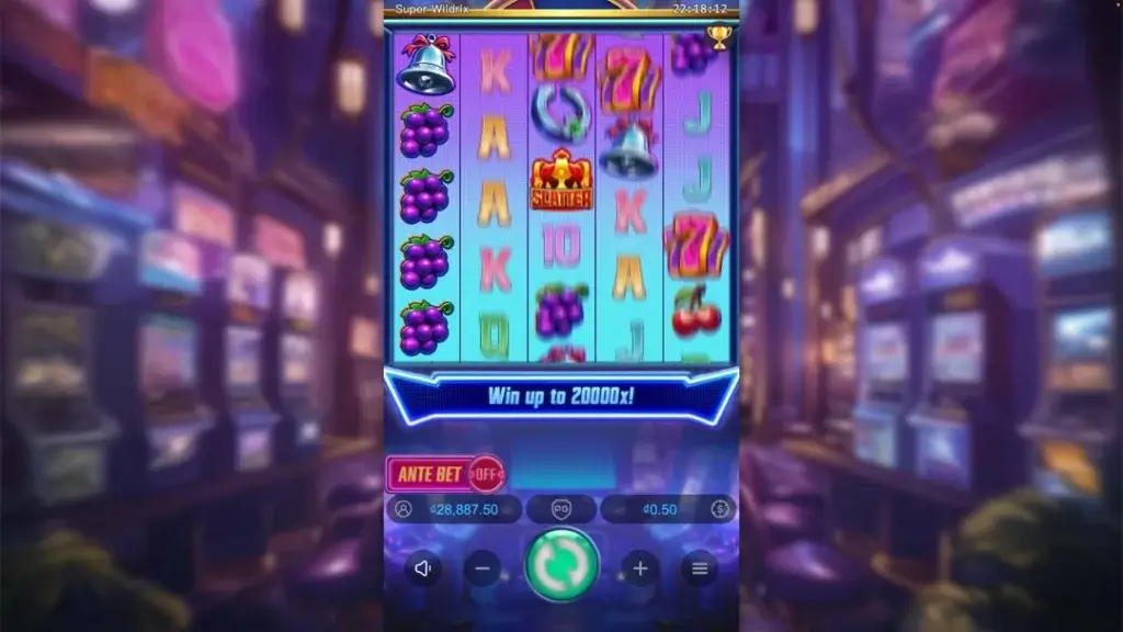 Ảnh giao diện chính game trải nghiệm super wildrix lc79 (slot) chơi tại LC79
