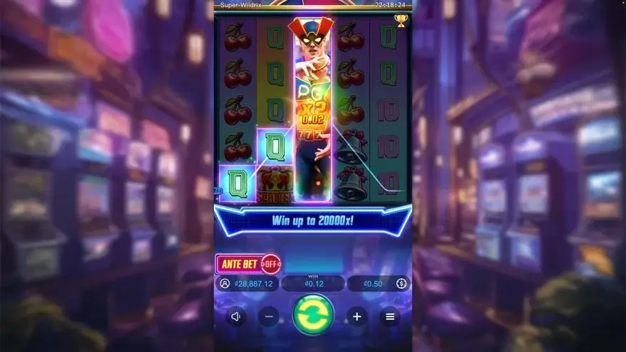 Ảnh bảng biểu tượng & tính năng game trải nghiệm super wildrix lc79 (slot) chơi tại LC79