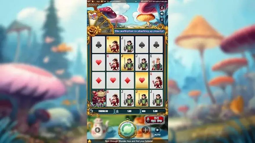 Ảnh màn hình gameplay game Wonder Ace (Kingmidas #) (slot) chơi tại LC79
